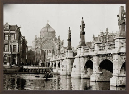 De Hogesluis en het Paleis voor Volksvlijt - 1894