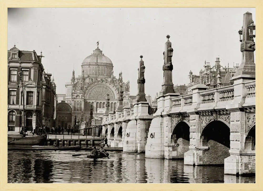 De Hogesluis en het Paleis voor Volksvlijt - 1894