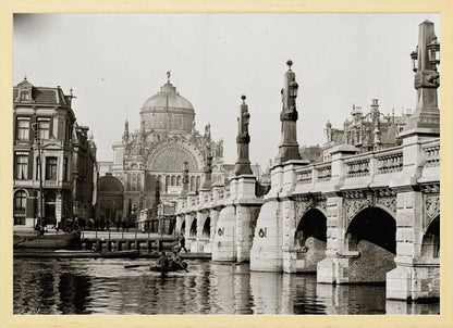 De Hogesluis en het Paleis voor Volksvlijt - 1894