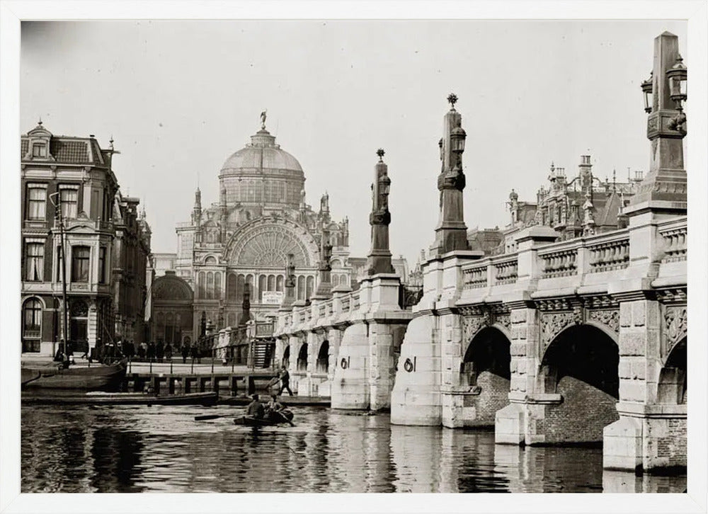De Hogesluis en het Paleis voor Volksvlijt - 1894