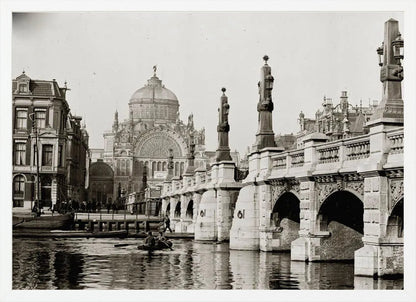De Hogesluis en het Paleis voor Volksvlijt - 1894