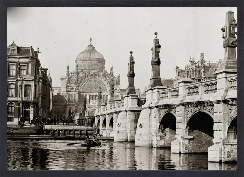 De Hogesluis en het Paleis voor Volksvlijt - 1894