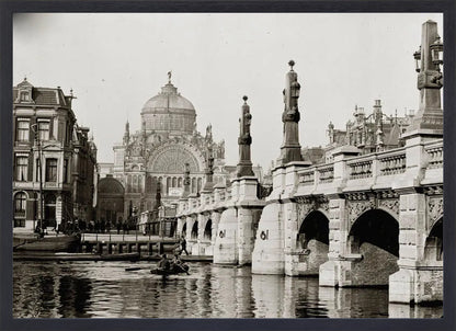 De Hogesluis en het Paleis voor Volksvlijt - 1894