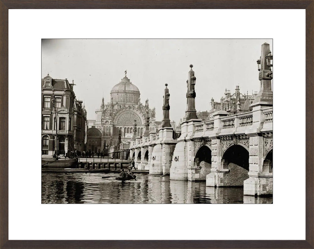 De Hogesluis en het Paleis voor Volksvlijt - 1894