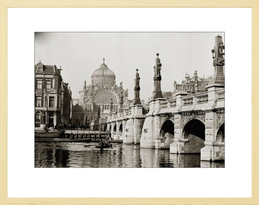 De Hogesluis en het Paleis voor Volksvlijt - 1894