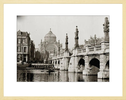 De Hogesluis en het Paleis voor Volksvlijt - 1894