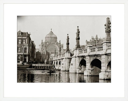 De Hogesluis en het Paleis voor Volksvlijt - 1894