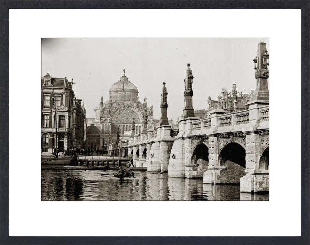 De Hogesluis en het Paleis voor Volksvlijt - 1894