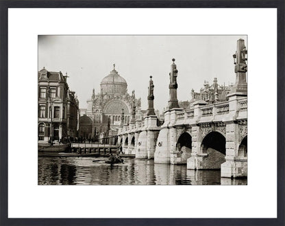 De Hogesluis en het Paleis voor Volksvlijt - 1894