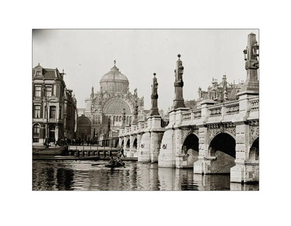 De Hogesluis en het Paleis voor Volksvlijt - 1894