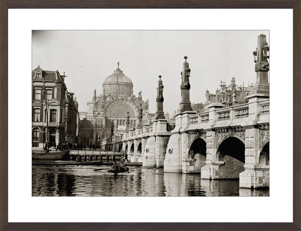 De Hogesluis en het Paleis voor Volksvlijt - 1894
