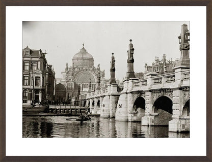 De Hogesluis en het Paleis voor Volksvlijt - 1894