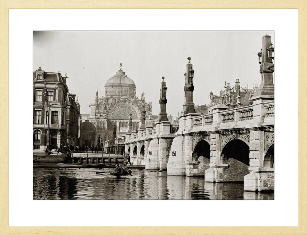 De Hogesluis en het Paleis voor Volksvlijt - 1894