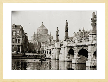 De Hogesluis en het Paleis voor Volksvlijt - 1894
