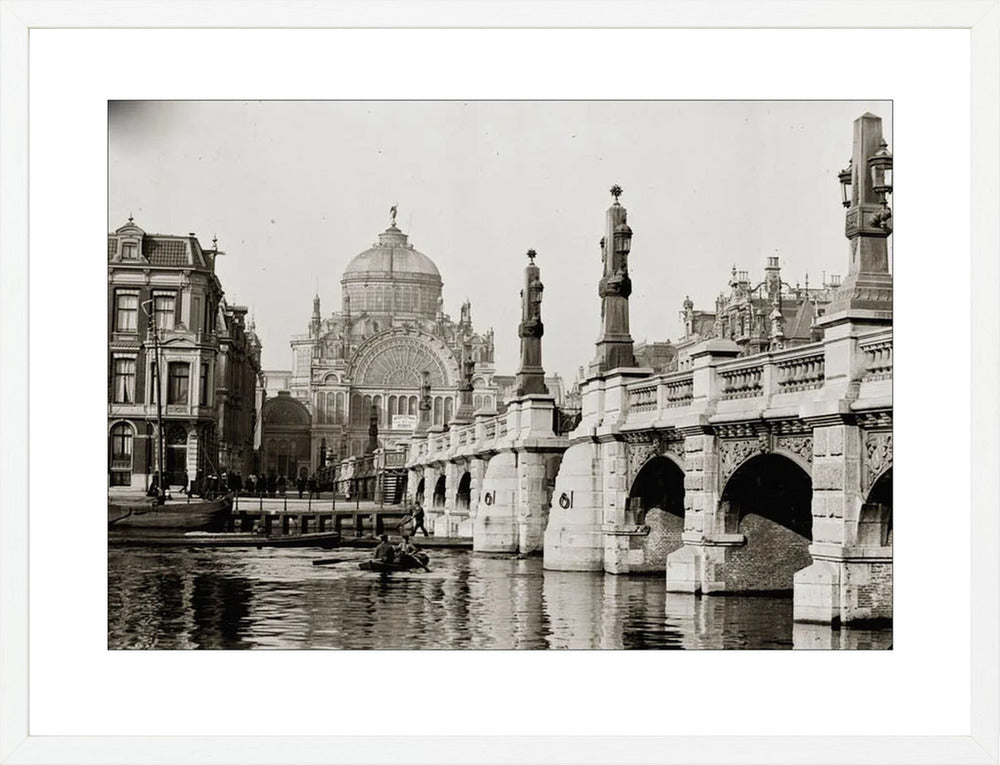 De Hogesluis en het Paleis voor Volksvlijt - 1894