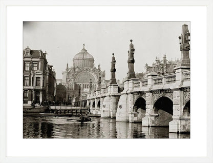 De Hogesluis en het Paleis voor Volksvlijt - 1894