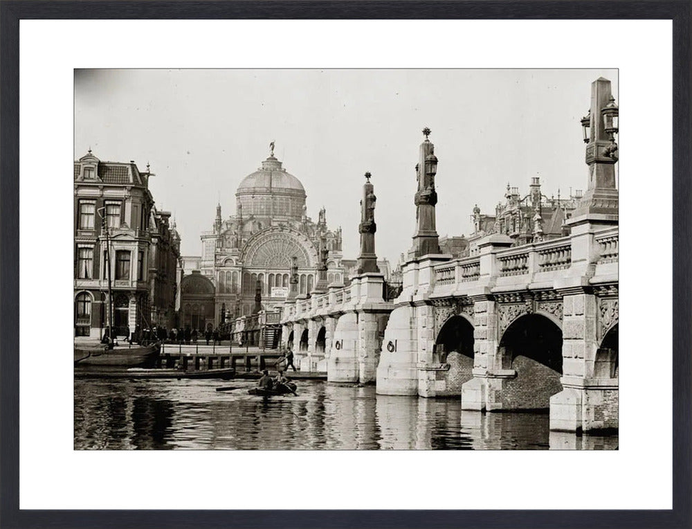 De Hogesluis en het Paleis voor Volksvlijt - 1894