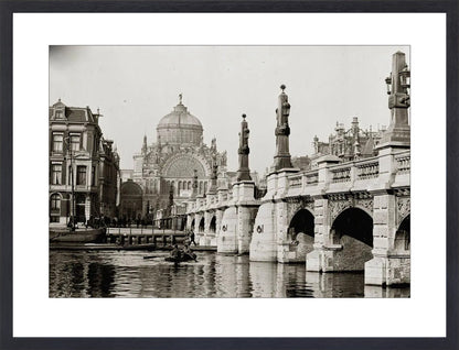 De Hogesluis en het Paleis voor Volksvlijt - 1894