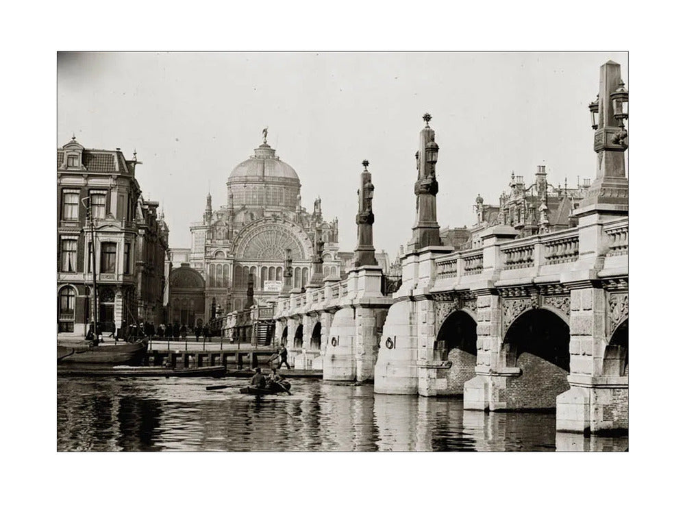 De Hogesluis en het Paleis voor Volksvlijt - 1894