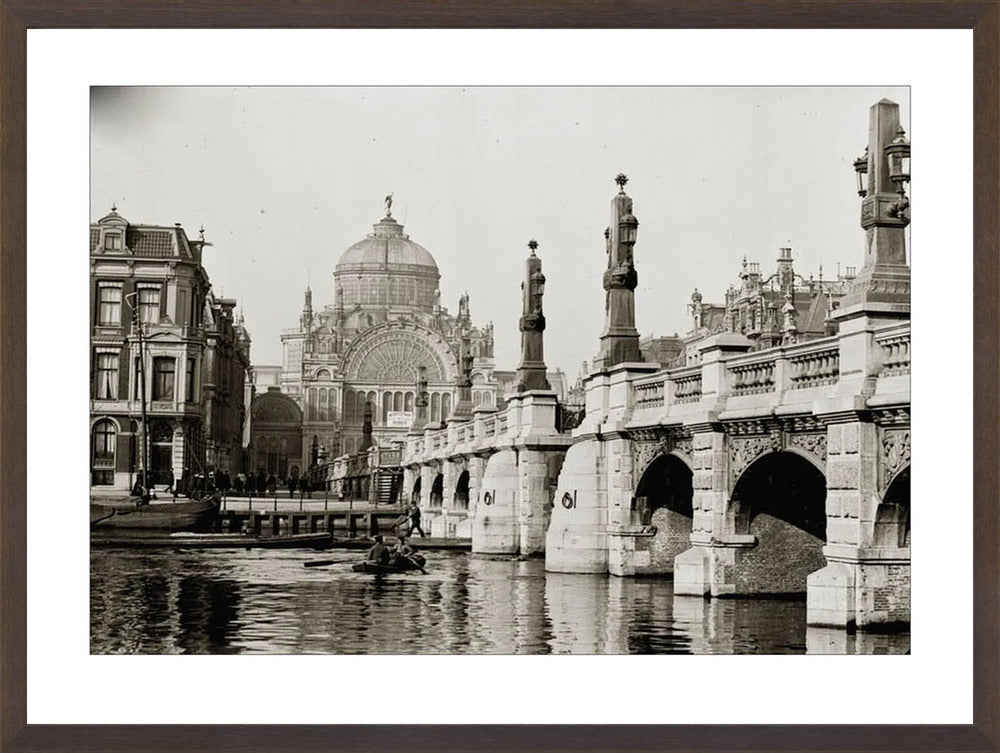 De Hogesluis en het Paleis voor Volksvlijt - 1894