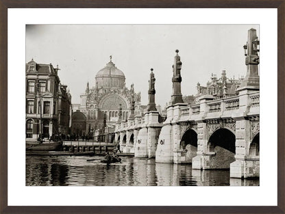 De Hogesluis en het Paleis voor Volksvlijt - 1894