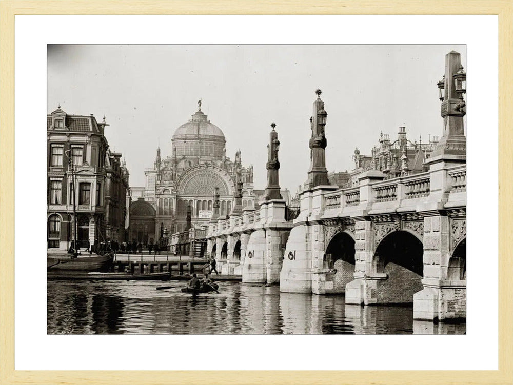 De Hogesluis en het Paleis voor Volksvlijt - 1894