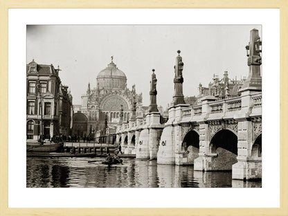 De Hogesluis en het Paleis voor Volksvlijt - 1894