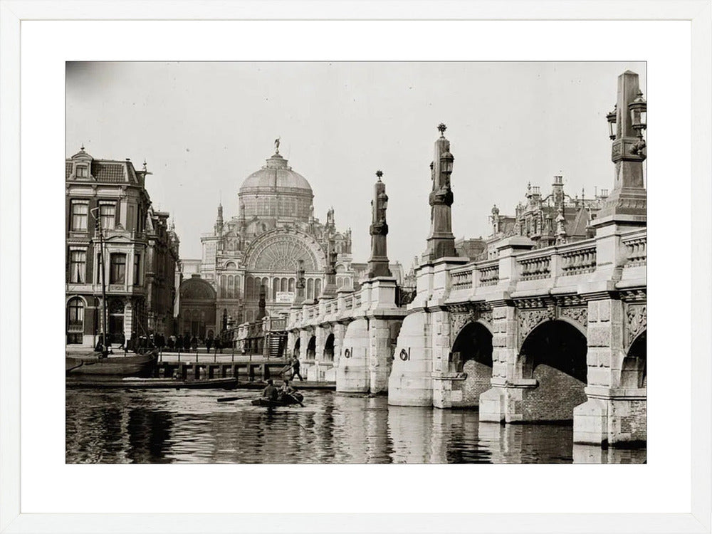 De Hogesluis en het Paleis voor Volksvlijt - 1894