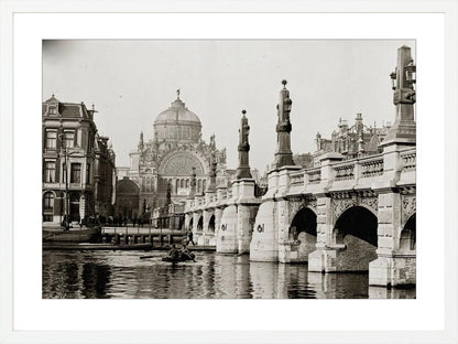 De Hogesluis en het Paleis voor Volksvlijt - 1894