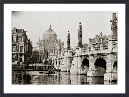 De Hogesluis en het Paleis voor Volksvlijt - 1894