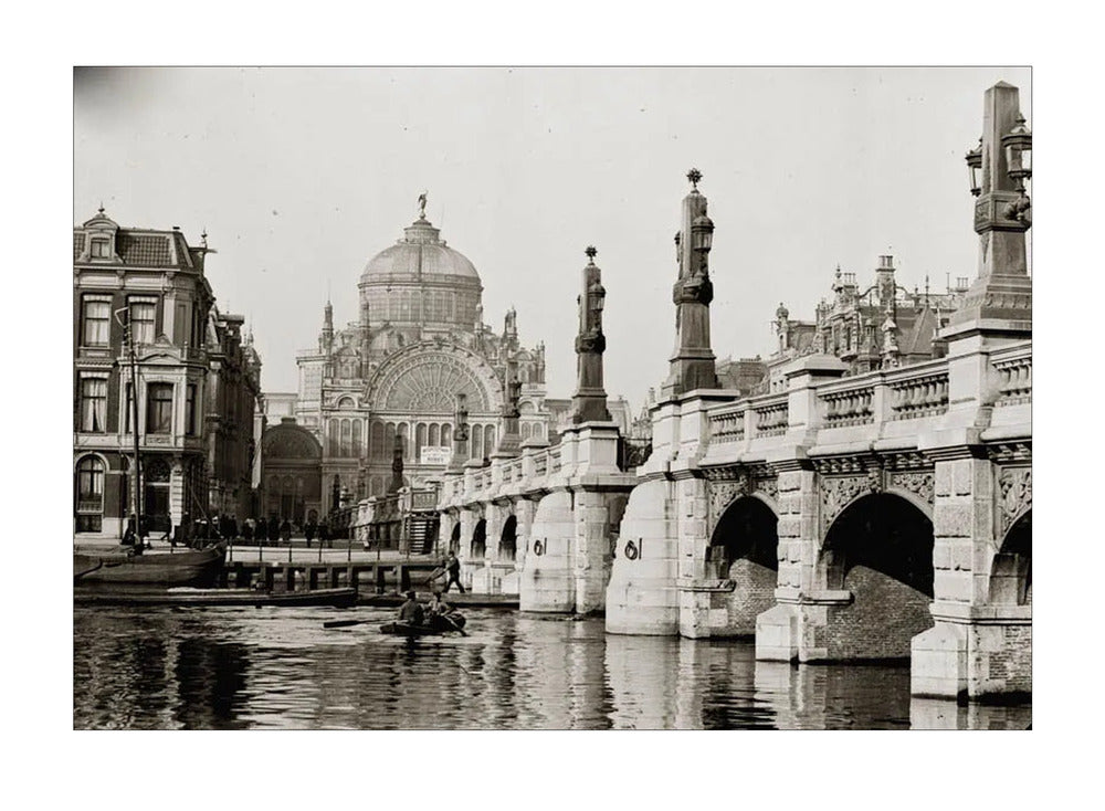 De Hogesluis en het Paleis voor Volksvlijt - 1894