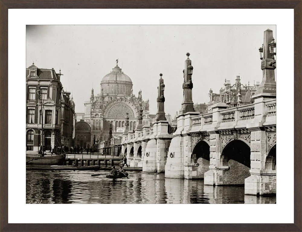 De Hogesluis en het Paleis voor Volksvlijt - 1894