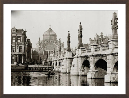 De Hogesluis en het Paleis voor Volksvlijt - 1894