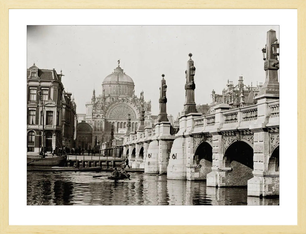 De Hogesluis en het Paleis voor Volksvlijt - 1894
