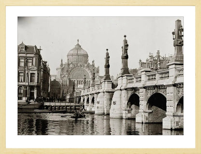De Hogesluis en het Paleis voor Volksvlijt - 1894