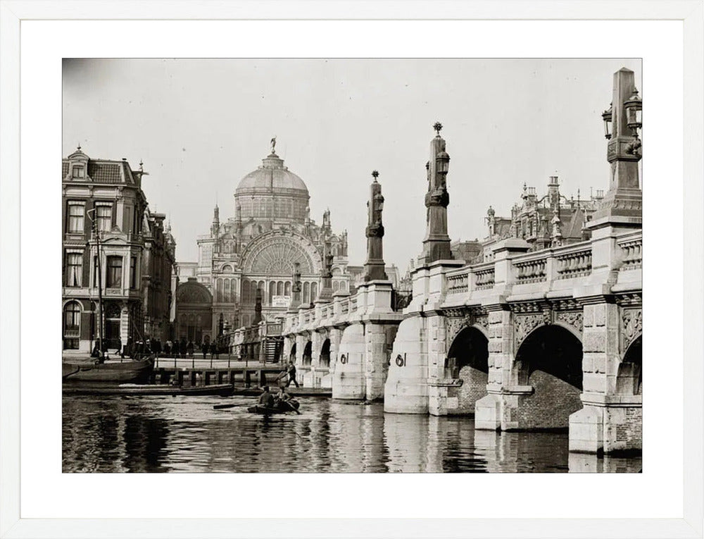 De Hogesluis en het Paleis voor Volksvlijt - 1894