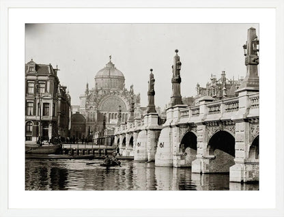 De Hogesluis en het Paleis voor Volksvlijt - 1894