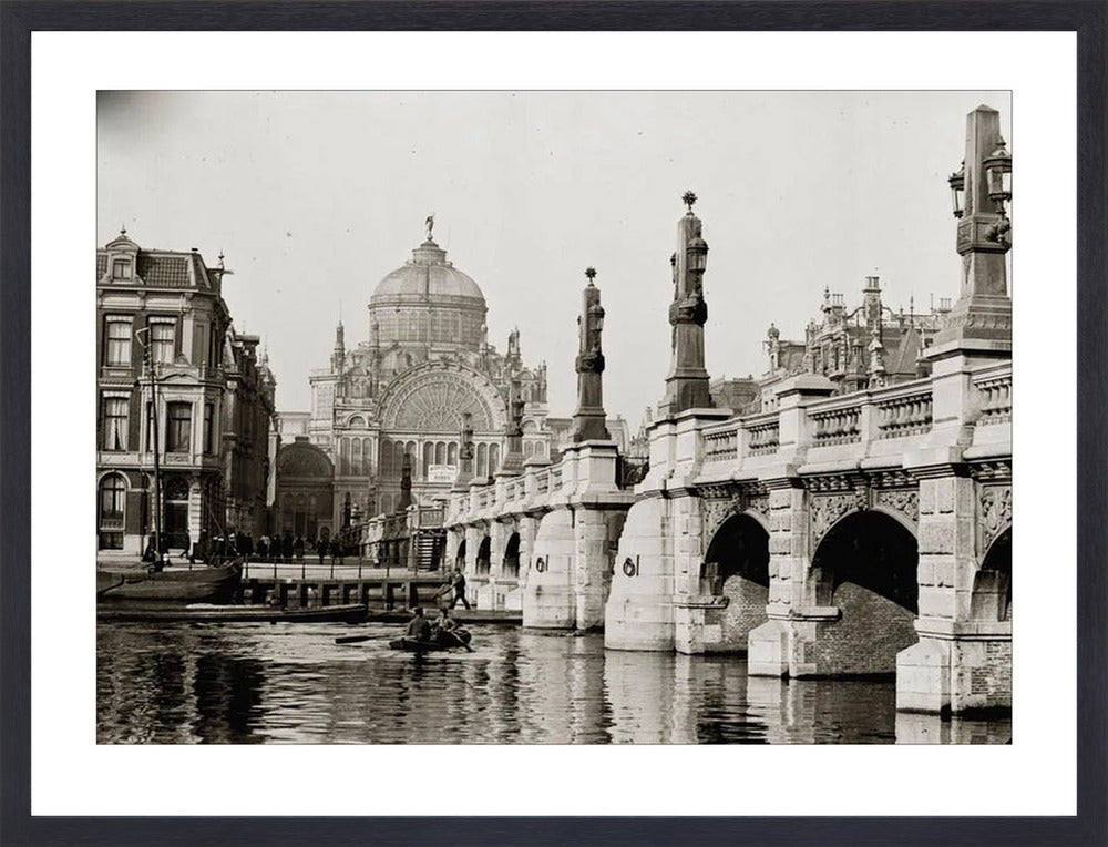 De Hogesluis en het Paleis voor Volksvlijt - 1894