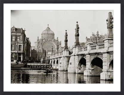 De Hogesluis en het Paleis voor Volksvlijt - 1894