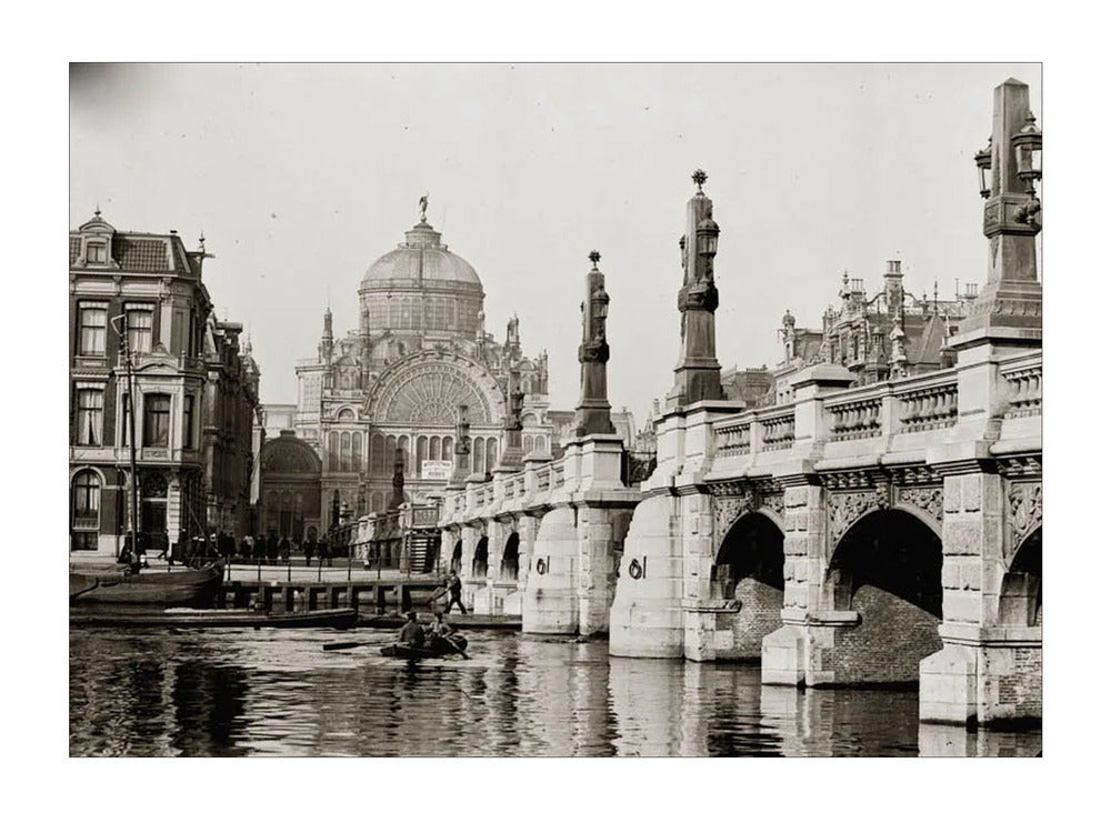 De Hogesluis en het Paleis voor Volksvlijt - 1894