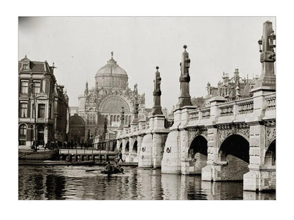 De Hogesluis en het Paleis voor Volksvlijt - 1894