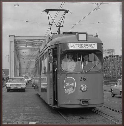 Laatste Tramrit over de Maasbruggen - 1968