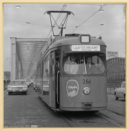 Laatste Tramrit over de Maasbruggen - 1968