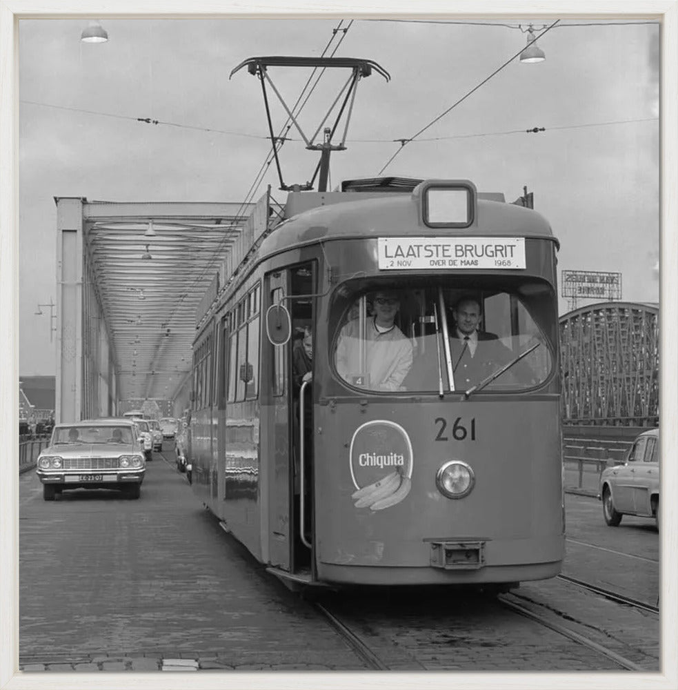 Laatste Tramrit over de Maasbruggen - 1968