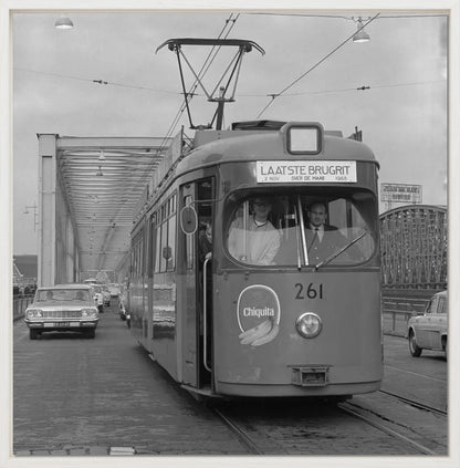 Laatste Tramrit over de Maasbruggen - 1968