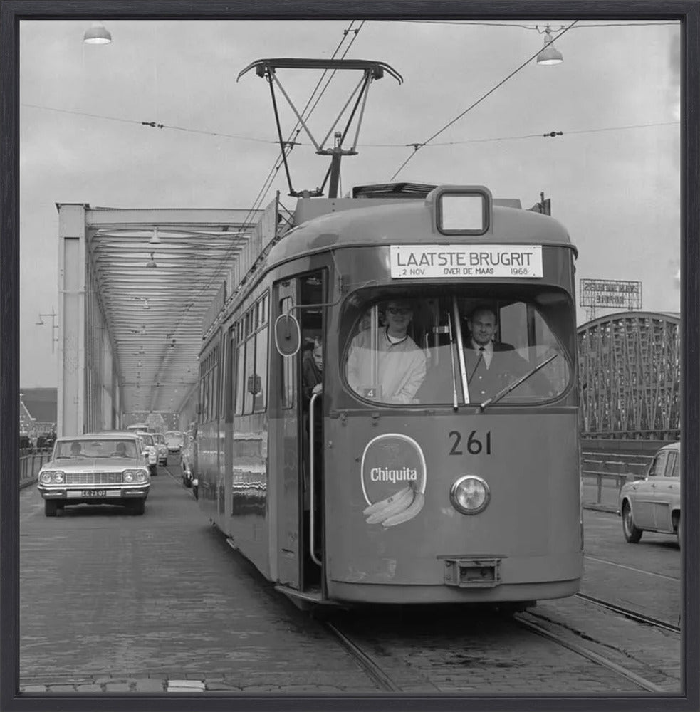 Laatste Tramrit over de Maasbruggen - 1968