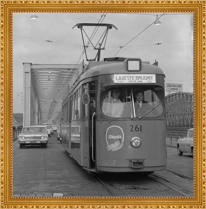Laatste Tramrit over de Maasbruggen - 1968