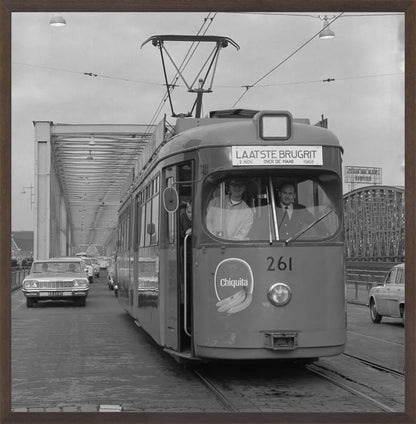 Laatste Tramrit over de Maasbruggen - 1968