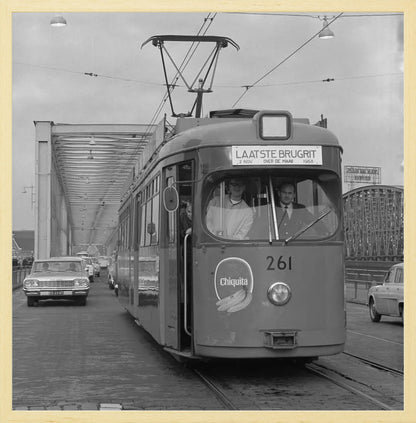 Laatste Tramrit over de Maasbruggen - 1968