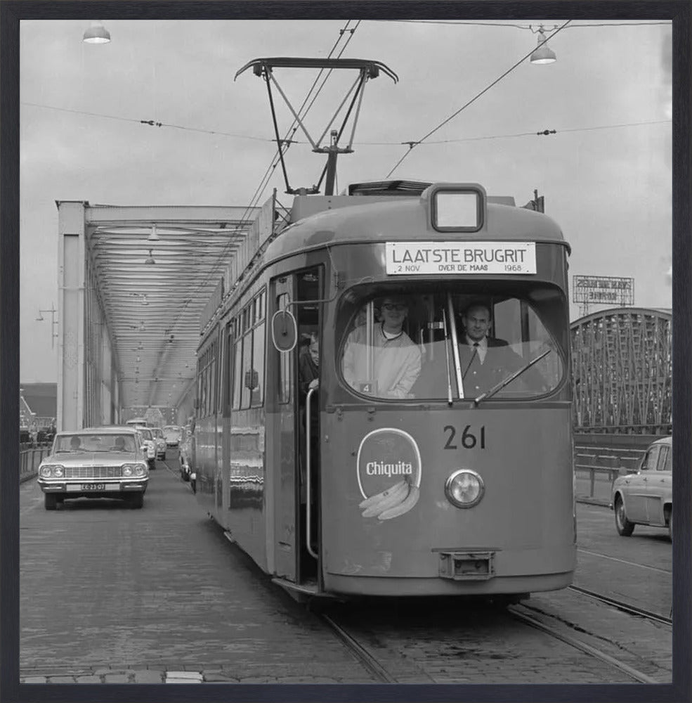 Laatste Tramrit over de Maasbruggen - 1968